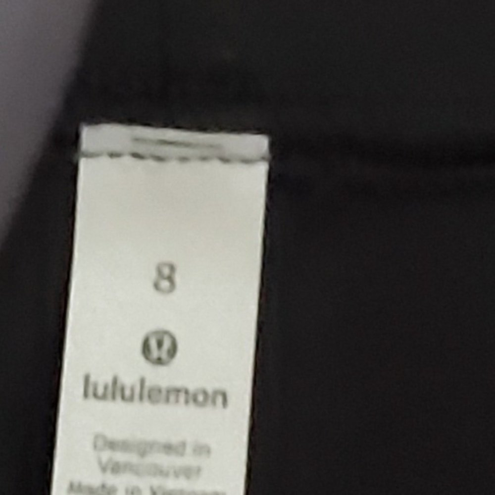 lululemon athletica Black Funnel Neck Pullover - Picture 2 of 2